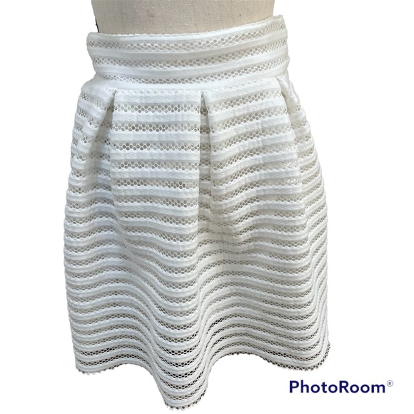 Sans Souci Dresses & Skirts - Sans Souci lace lined mini skirt NWT Size S